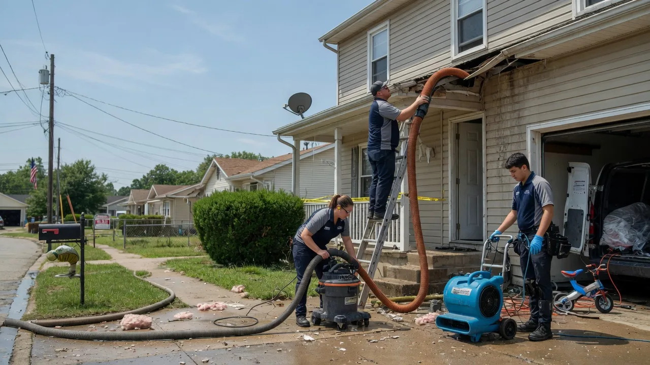 Water Damage Restoration in Meridian, MS near me